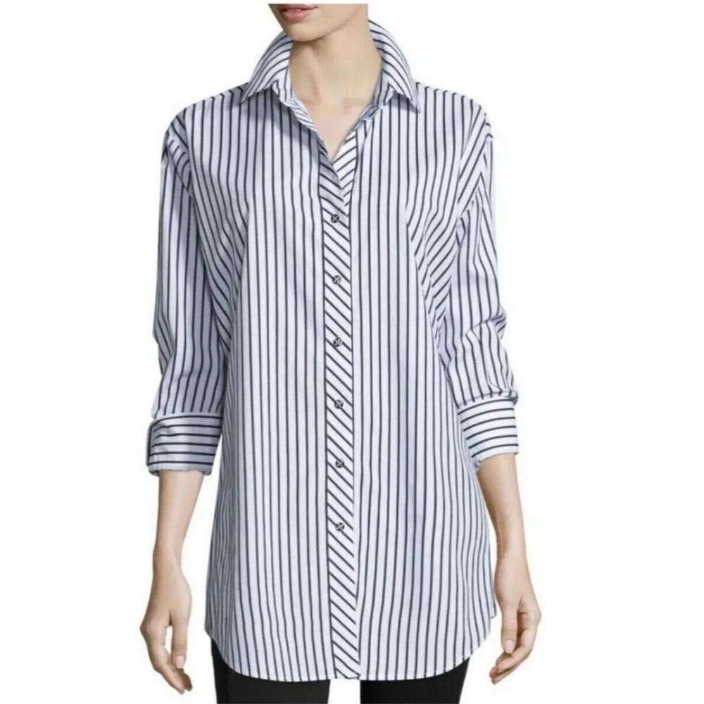 Go Striped Silk Shirt